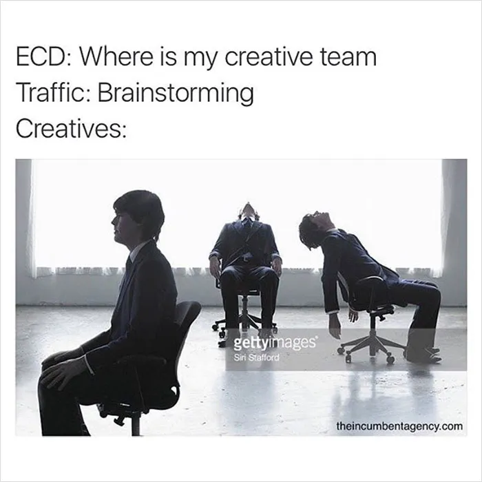 What's It Like To Work At Ad Agency Hilariously Explained With Stock Photos