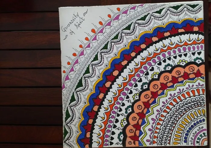 Generosity Of Spirit- The Painting