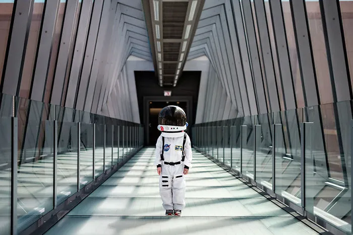 Stellar Dad Documents His Little Astronaut's Adventures To Tell A Beautiful Message About Parenting
