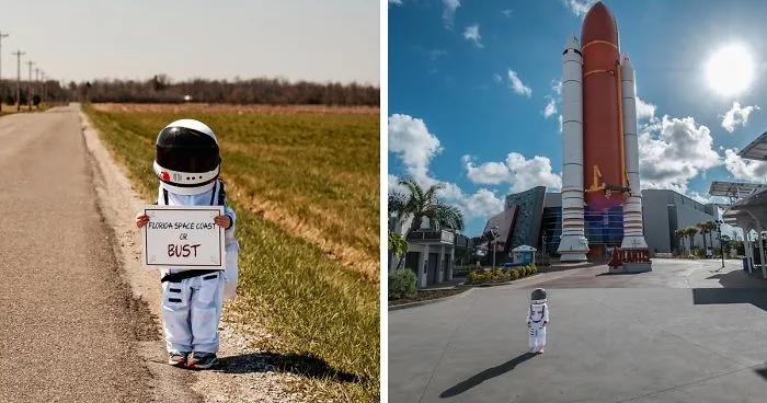 Stellar Dad Documents His Little Astronaut's Adventures To Tell A Beautiful Message About Parenting