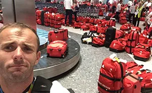 British Olympic Athletes All Have The Same Bag And Nobody Knows Whose Is Whose