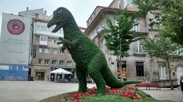 Dinoseto, Vigo, Spain. Seto Means Hedge In Spanish (so Original). Mayor Assures It'll Lay Eggs.