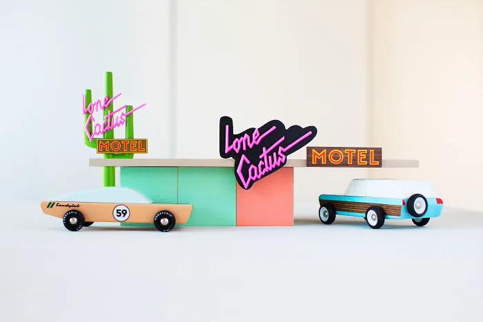 Modernist Design Flair Fused And Distilled In Wood Toy Form- Candylab Toys
