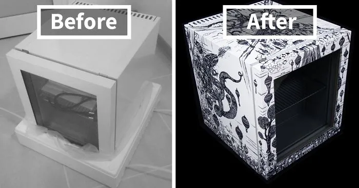 I Spent 300 Hours To Transform A Blank Cooler Into A Work Of Art