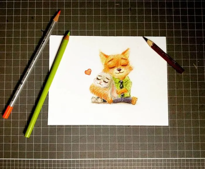 I Draw Furry Adorable Animals To Cure Unhappiness