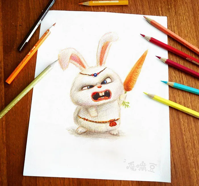 I Draw Furry Adorable Animals To Cure Unhappiness