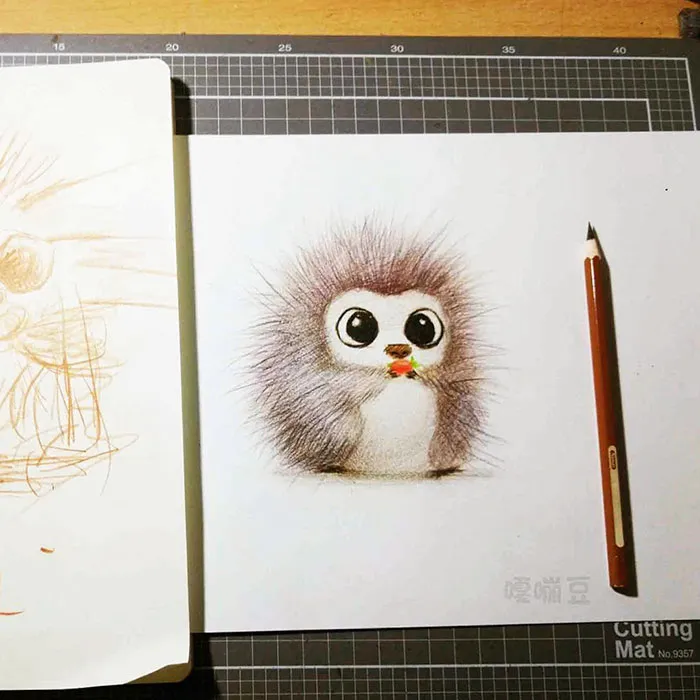 I Draw Furry Adorable Animals To Cure Unhappiness