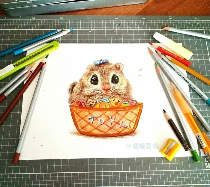 I Draw Furry Adorable Animals To Cure Unhappiness