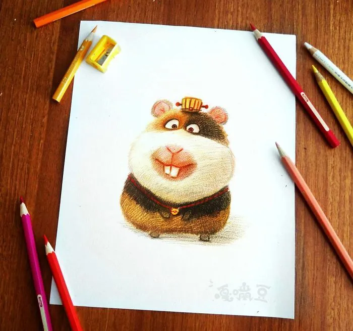 I Draw Furry Adorable Animals To Cure Unhappiness