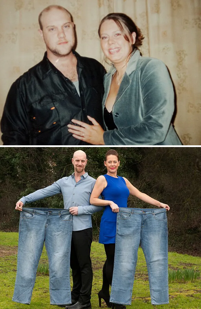 Michelle And Pete Lakin Decided To Battle Against The Weight - And Each Other - And Have Now Lost Over 7st Each - Using Their Wii Fit Machine