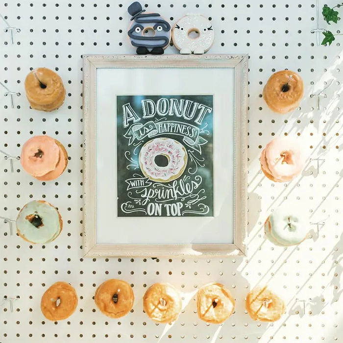 Donut Walls Is The Newest Wedding Trend That Will  Win Over Your Guests' Hearts