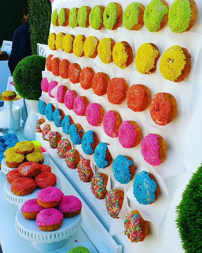 Donut Walls Is The Newest Wedding Trend That Will  Win Over Your Guests' Hearts