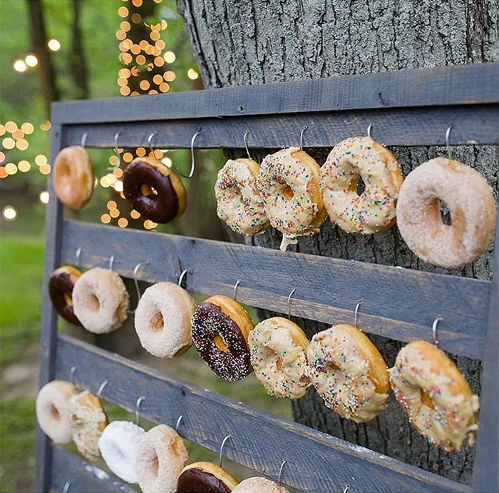 Donut Walls Is The Newest Wedding Trend That Will  Win Over Your Guests' Hearts