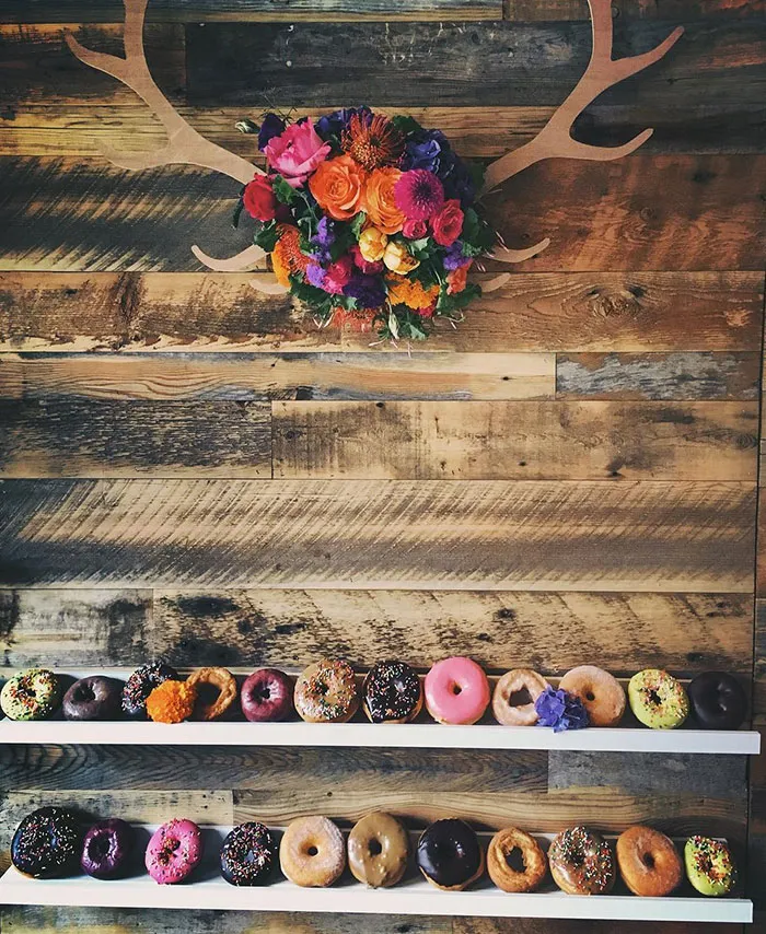 Donut Walls Is The Newest Wedding Trend That Will  Win Over Your Guests' Hearts