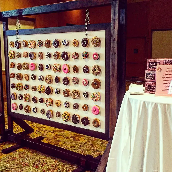 Donut Walls Is The Newest Wedding Trend That Will  Win Over Your Guests' Hearts
