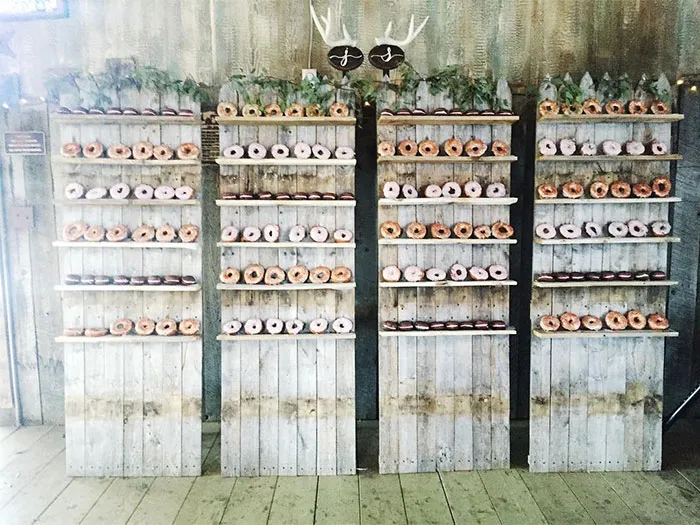 Donut Walls Is The Newest Wedding Trend That Will  Win Over Your Guests' Hearts