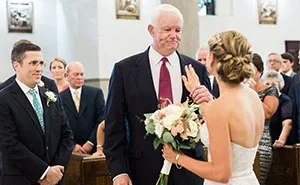 Bride Walked Down The Aisle By Man Who Received Her Father's Heart (He Was Murdered 10 Years Ago)