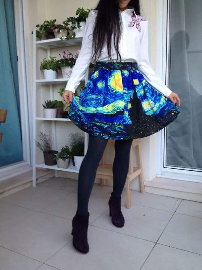 Fine Art Turned Into Clothes Lets You Wear Your Favorite Paintings