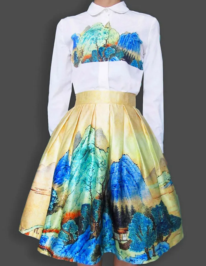 Fine Art Turned Into Clothes Lets You Wear Your Favorite Paintings