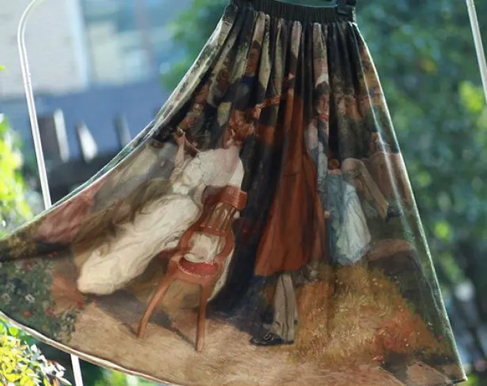Fine Art Turned Into Clothes Lets You Wear Your Favorite Paintings