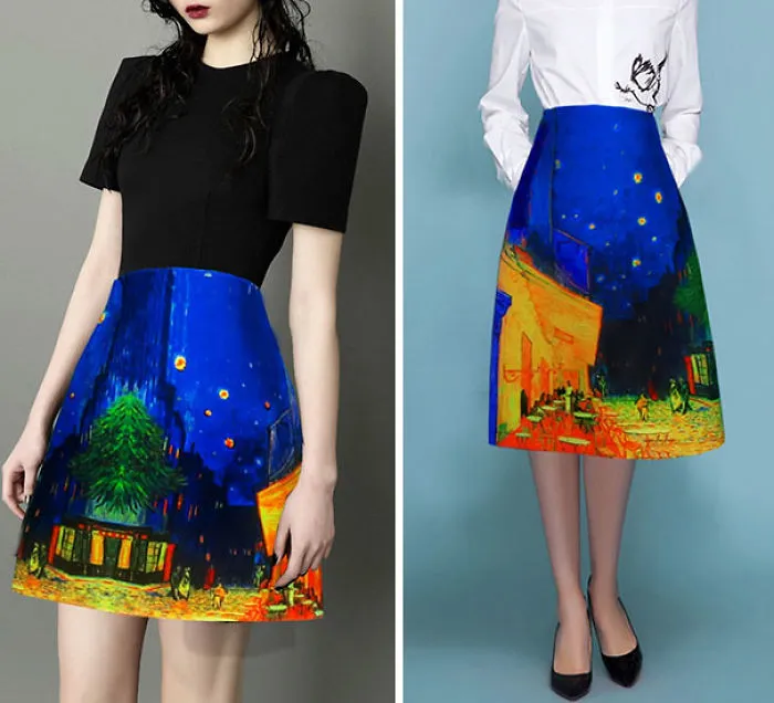Fine Art Turned Into Clothes Lets You Wear Your Favorite Paintings
