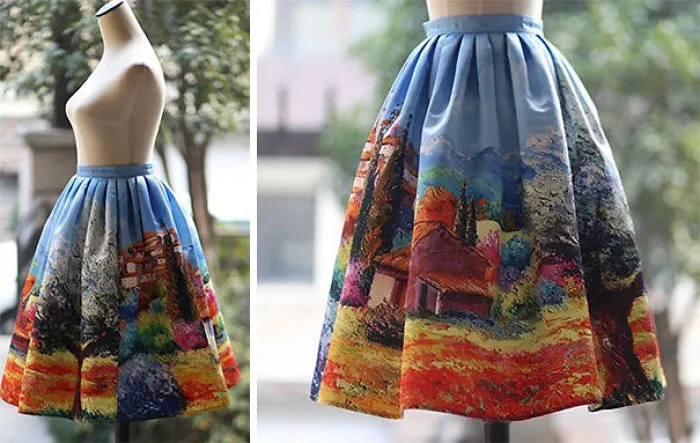 Fine Art Turned Into Clothes Lets You Wear Your Favorite Paintings