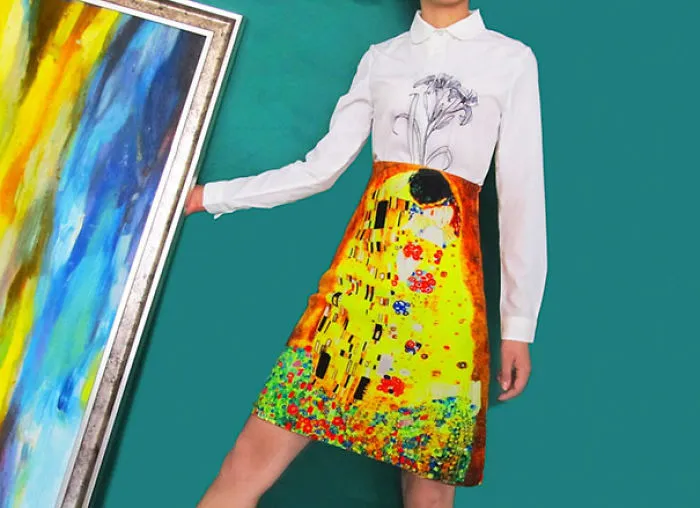 Fine Art Turned Into Clothes Lets You Wear Your Favorite Paintings