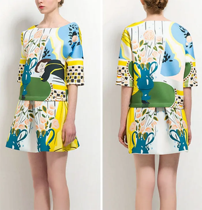 Fine Art Turned Into Clothes Lets You Wear Your Favorite Paintings