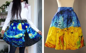 Fine Art Turned Into Clothes Lets You Wear Your Favorite Paintings