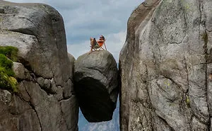 Sun Bed At Kjerag