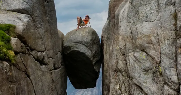 Sun Bed At Kjerag