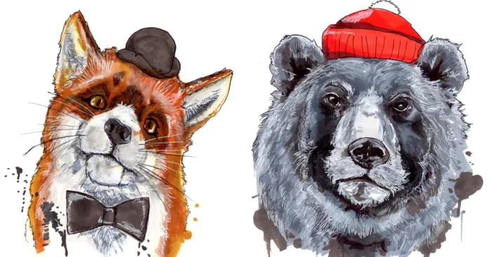 I Love To Make Quirky Animal Drawings