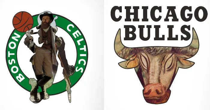 I Combined NBA Team Logos With Classical Paintings