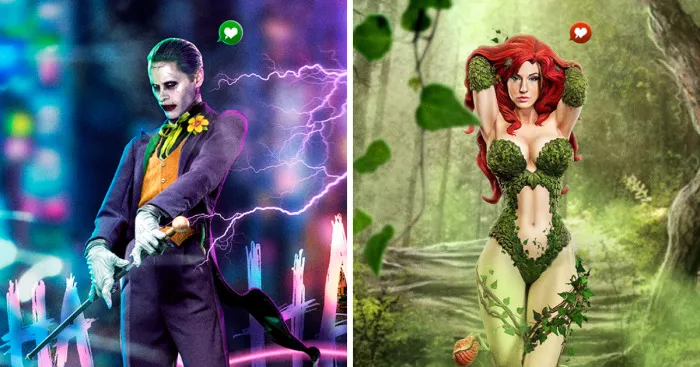 You Won't Believe These Amazing Posters Of Dc Superheroes With Their Hollywood Counterparts