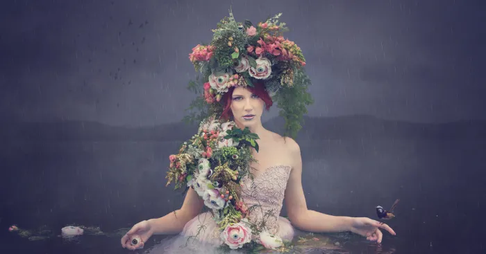 I Created Surreal Photo Series Of Blooming Eyeballs