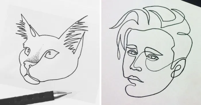 Minimal Art: Drawings Made With Just One Line
