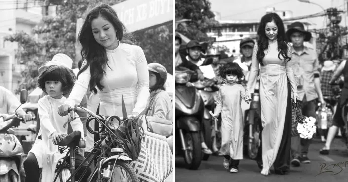 The Beauty Of The Ao Dai On The Woman’s Body Creates Attractiveness And Graciousness