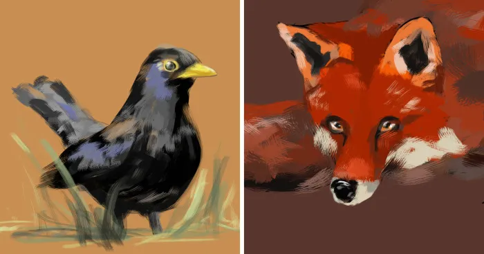 I Create Animal Drawings That Take Me Less Than 20 Minutes