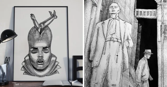 I Create Magical And Dark Illustrations