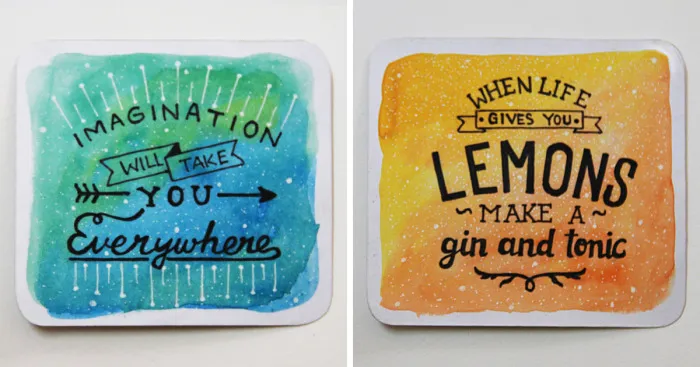 I Paint Watercolor Poetry For The Happy Times