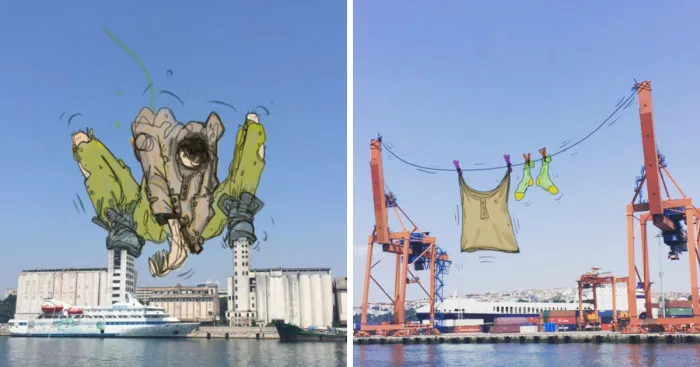 I Imagined What Would Happen If Monsters Invaded Istanbul