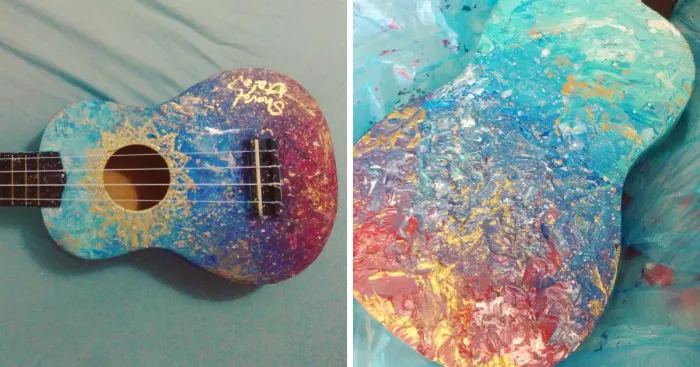 I Just Gave My Ukulele A Beautiful Makeover