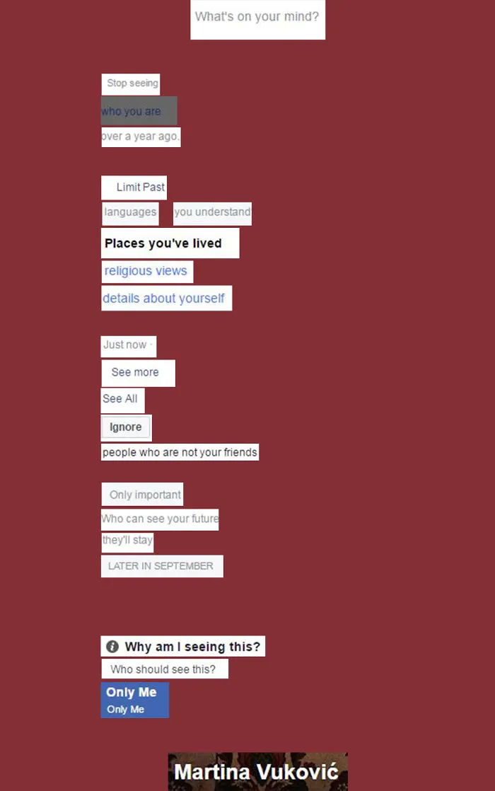 I Made Poetry Out Of Facebook & Gmail Screenshots