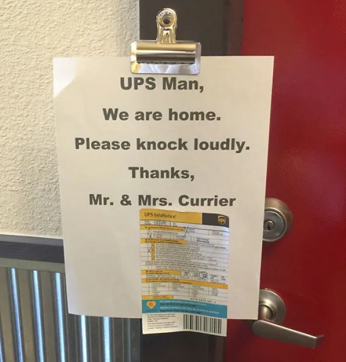 UPS Guy Gives No Fucks