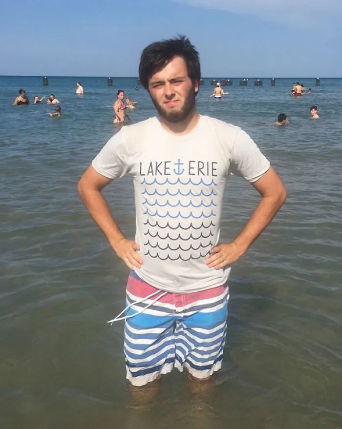At Lake Michigan