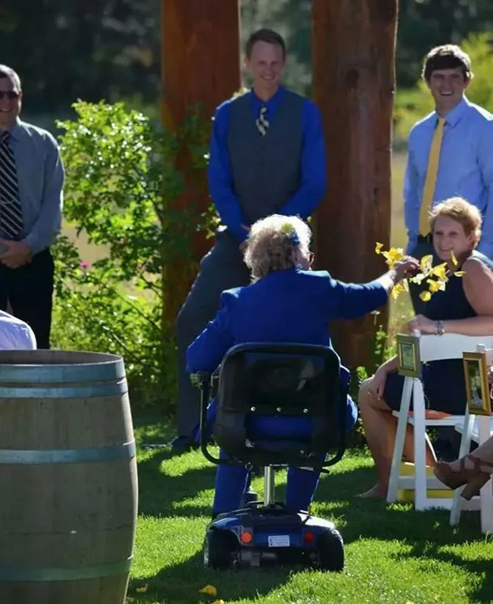 Grandma The Flower Girl
