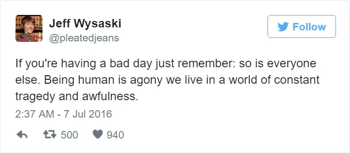 Having A Bad Day