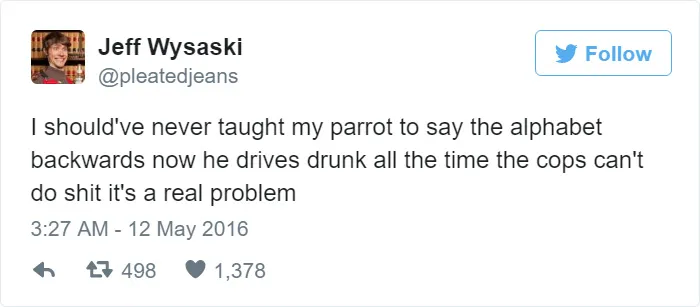 A Talking Parrot