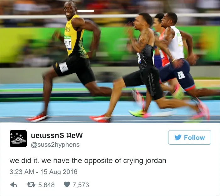 28 Hilarious Reactions To Usain Bolt's Winning Smile