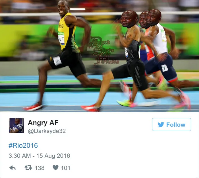 28 Hilarious Reactions To Usain Bolt's Winning Smile